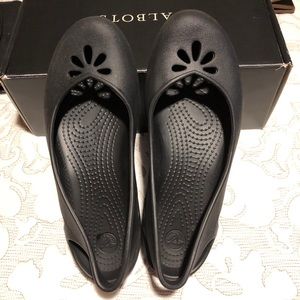 Black Slingback Crocs